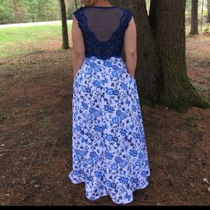 Beautiful 2 piece prom dress